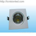 10W dimming COB Square LED Down Light with REFLECTOR